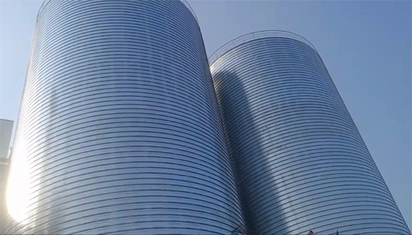 谢家集2座混凝土高架卷板仓