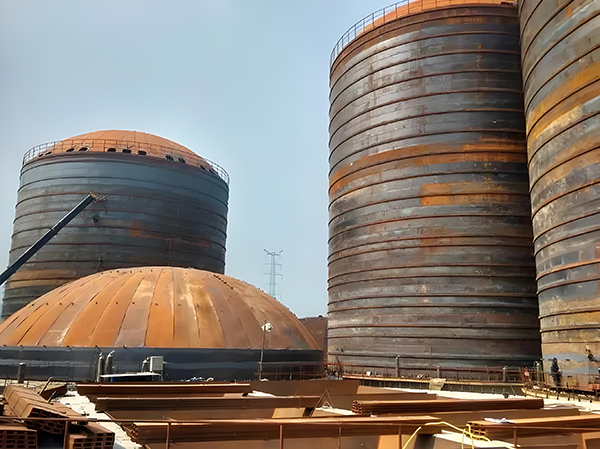 谢家集焦粉钢板仓